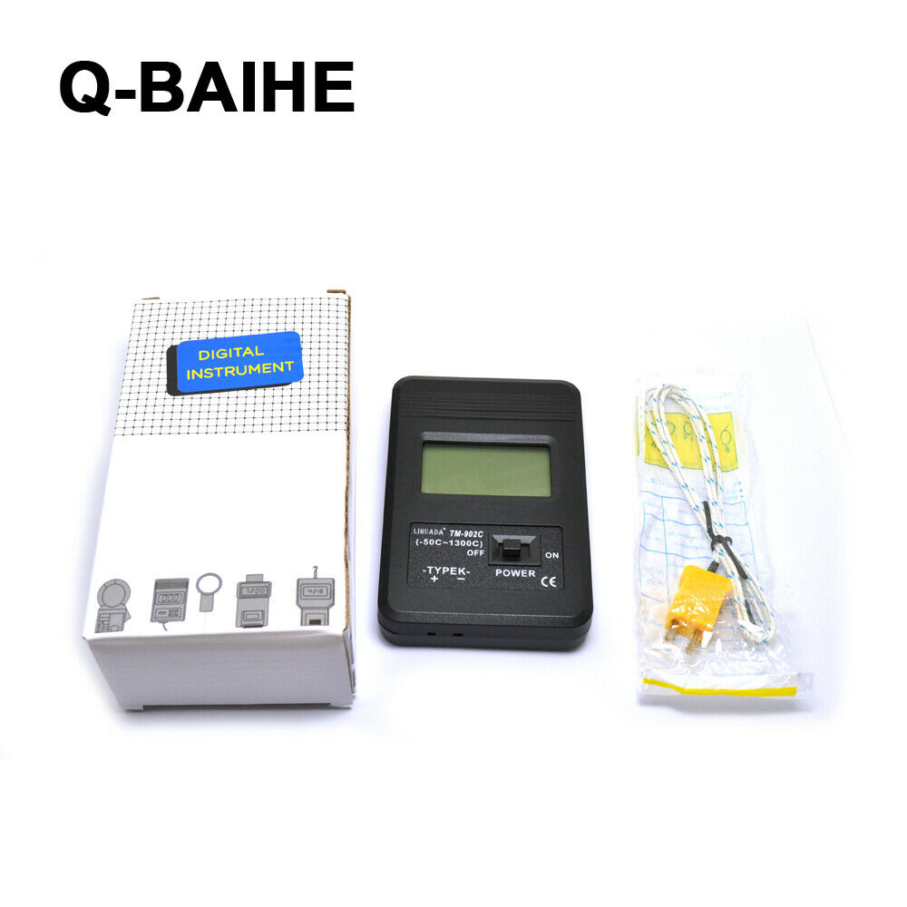 Industrial Digital Thermometer Electronic Thermometer Oil  Water Air Measurement