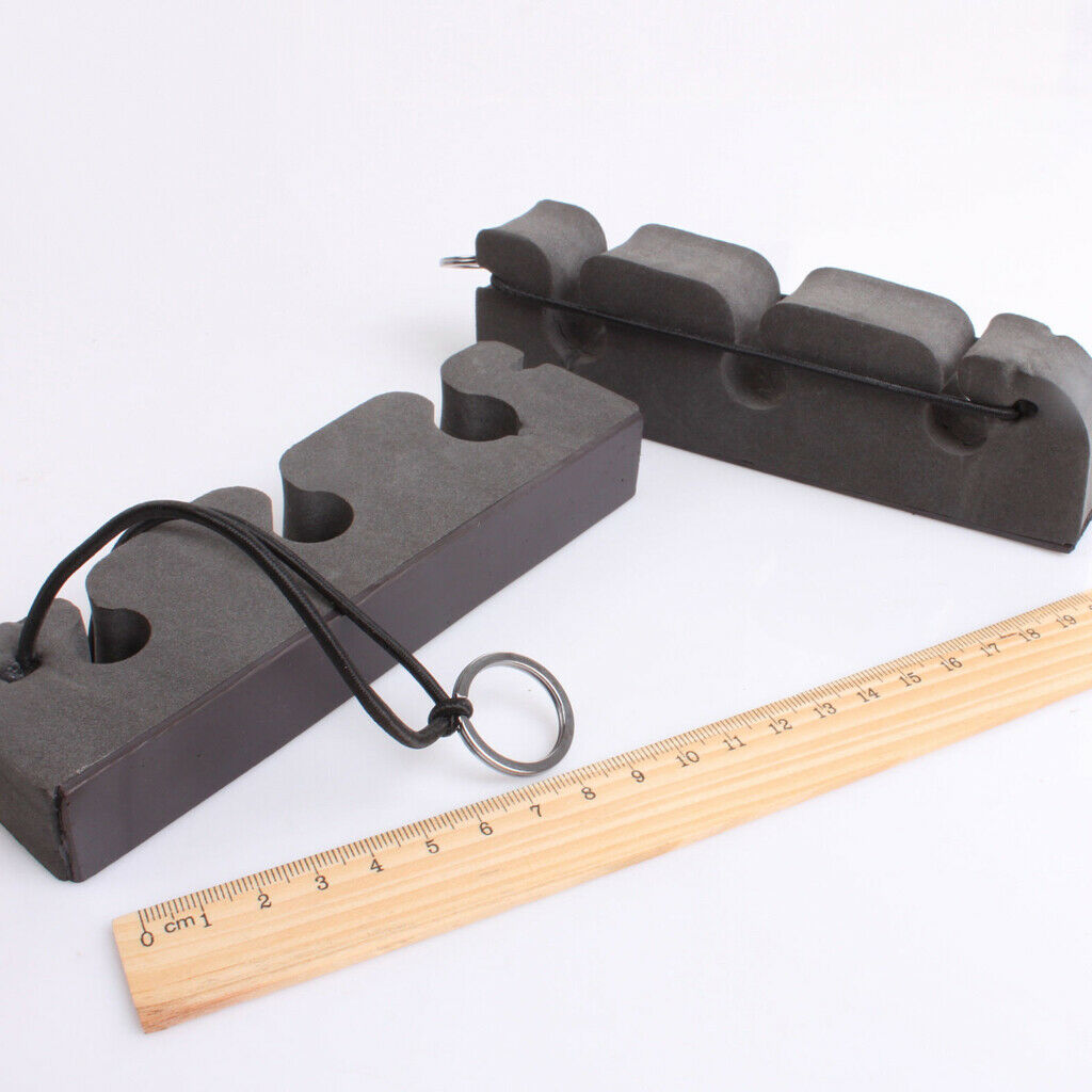 High Density Foam  Back Fly Fishing Car Rod Holder Stand Rack Tackle