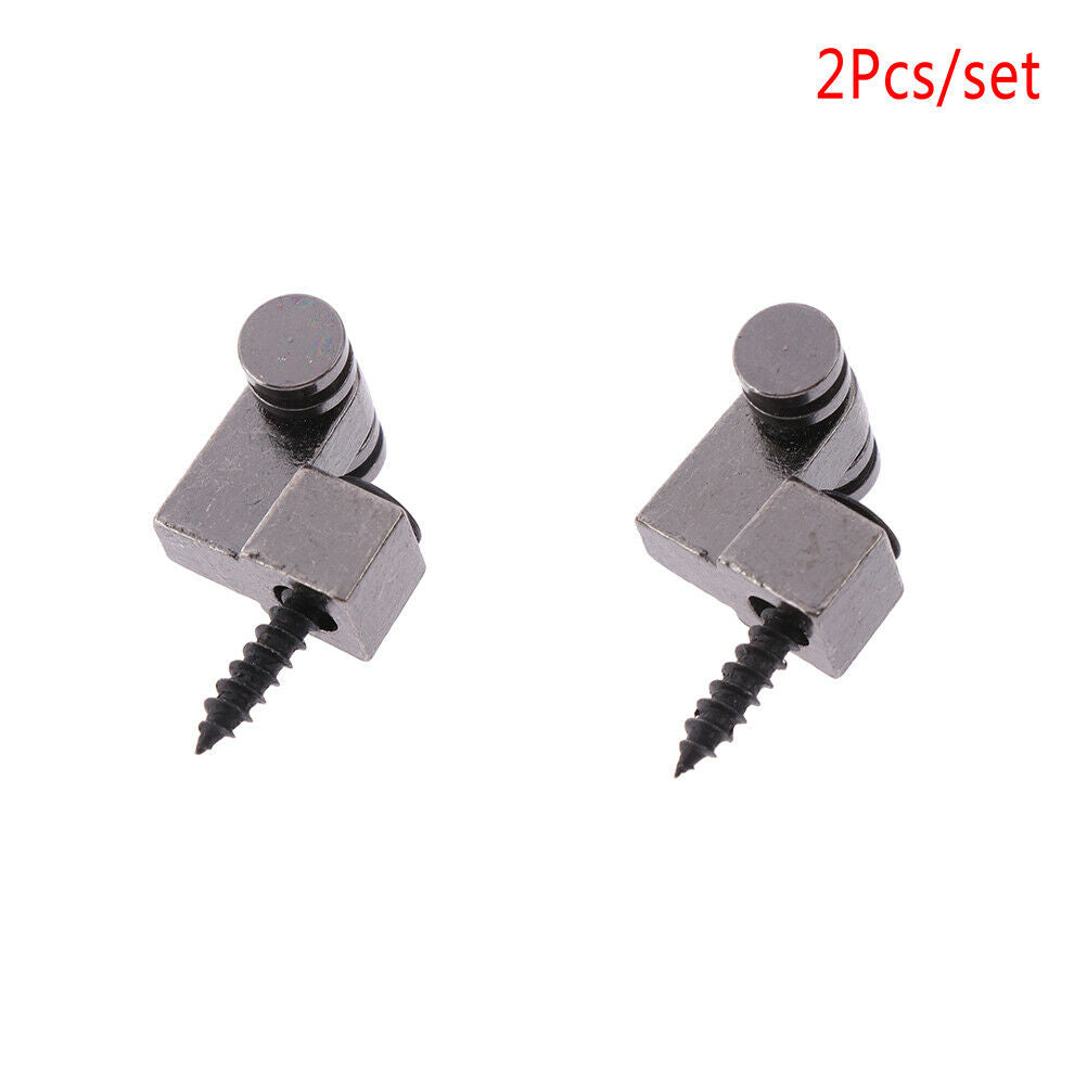 2PCS Gun black Roller String Tree Guide Retainer Parts For Electric Guita.l8