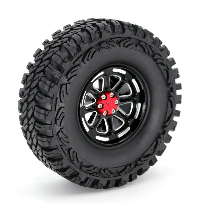 2PCS Climbing Car 1.9 Inch Rubber 127mm Tire Belt Sponge Inner Tires for SCX10A8