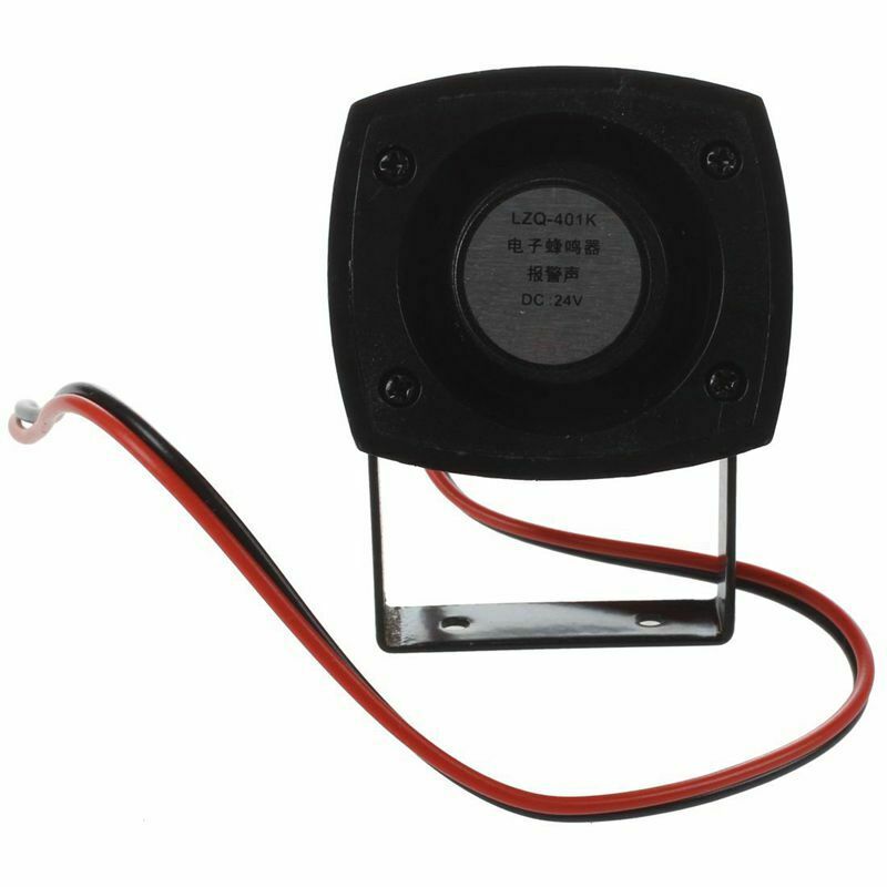 LZQ-401K DC(12V、24V) 80mA Industrial Electronic Alarm Buzzer Siren 120db J1A6A6