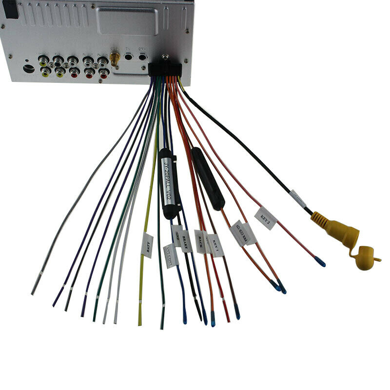 Universal Car Radio Cable 20P Power Cable Harness Plug for dvd Multimedia New
