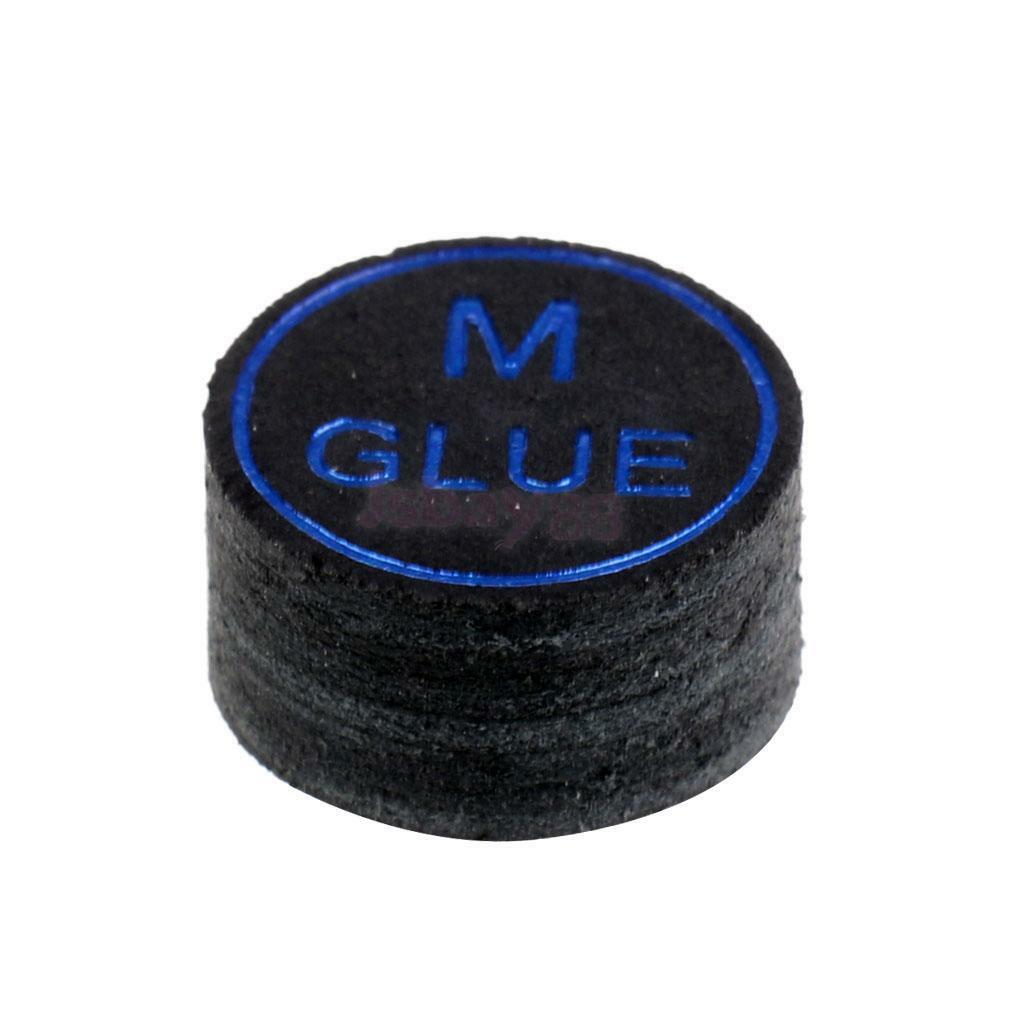 High Quality Pigskin Leather Billiard Pool Cue Tips - Medium - 13mm