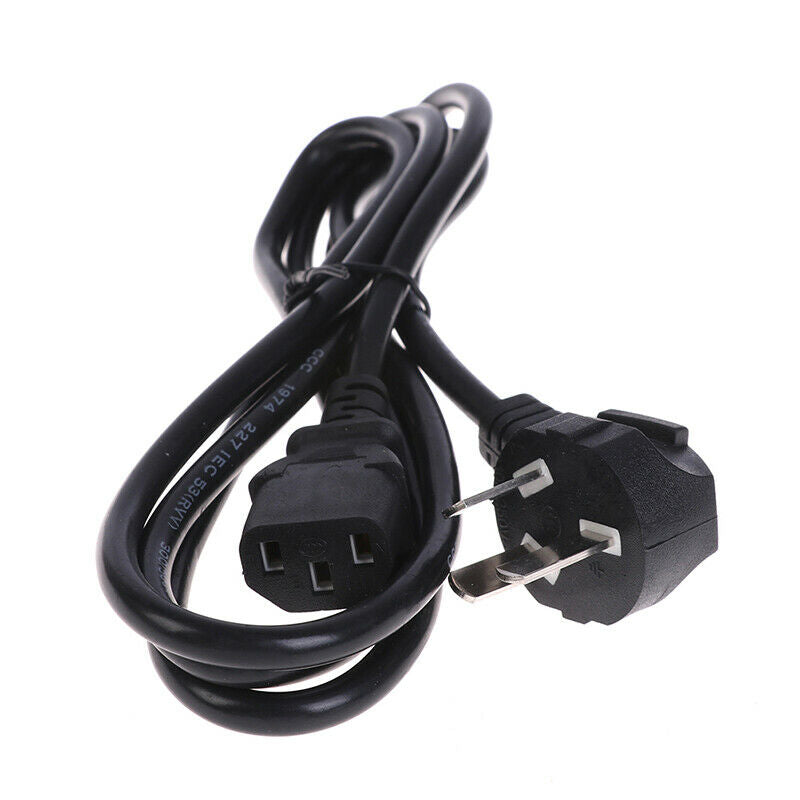 1Pc 1.8m Main Computer Power Cord Three-Plug High-Quality Monitor Power C.l8