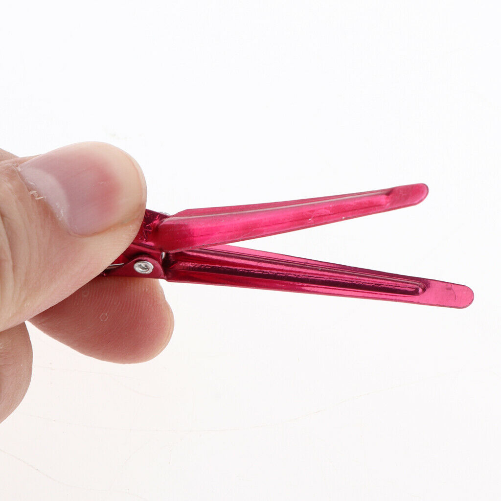 50 pcs. Compartment clip hair clips hair clip hairdresser clips - multi-colored