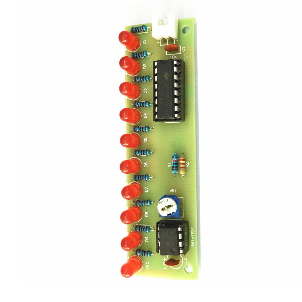 NE555+CD4017 3-5V Water Lamp Kits Water Flowing Lamp Suite(Final Version)