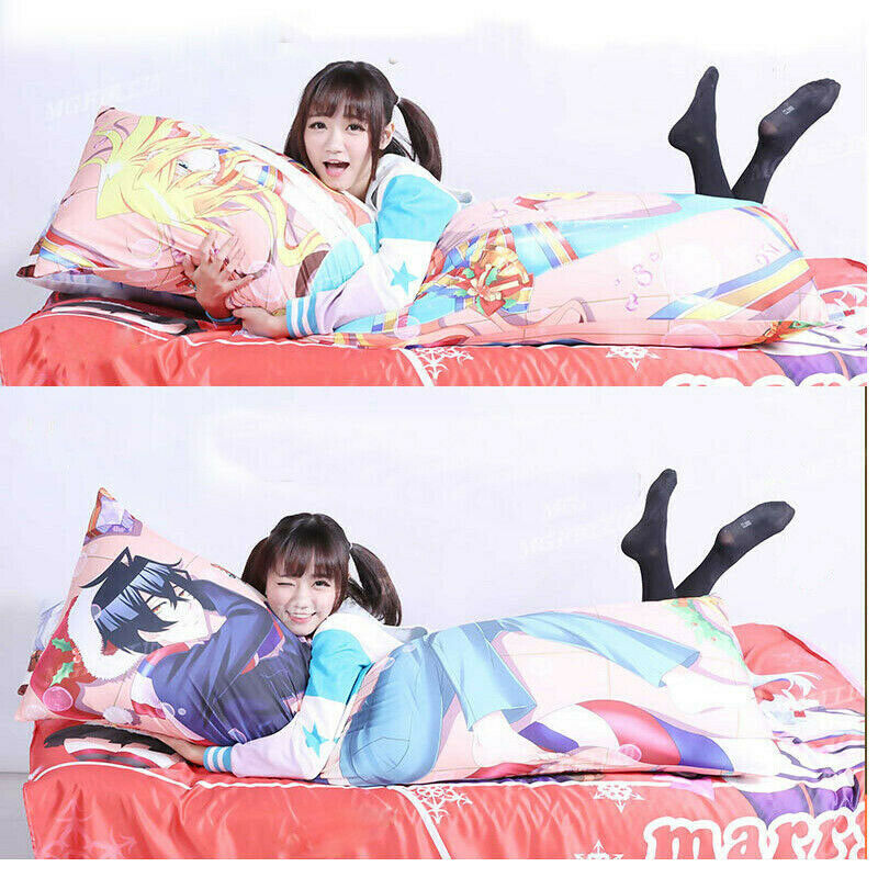 KonoSuba Megumin Dakimakura Otaku Anime Girl Hugging Body Pillow Case Cover