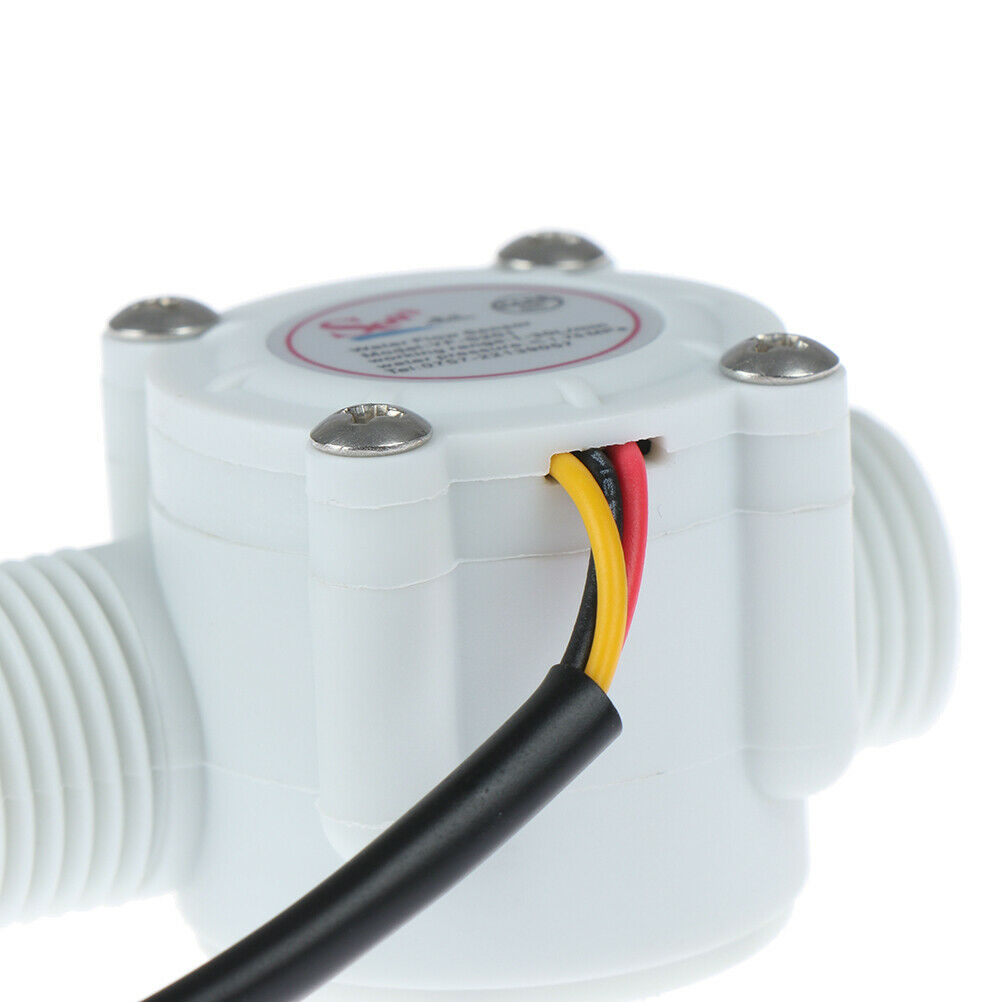 1Pc 1/2'' water flow sensor control effect flowmeter hall 1-30L/min for Ardu Tt
