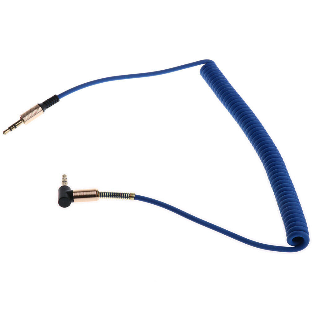 2 Pieces 3.5 Mm Jack AUX Audio Cable Male to Male Plug Line Cord Audio Cable