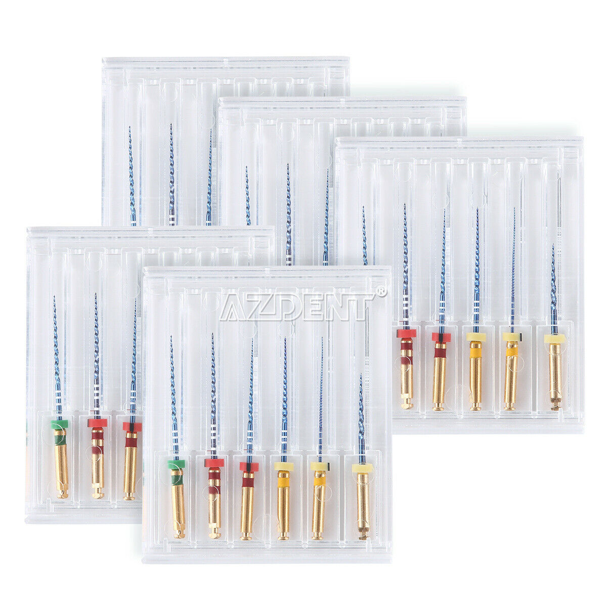 5 X Dental Endodontic Endo File Engine Use Root Canal Instrument 6pc/box 25mm
