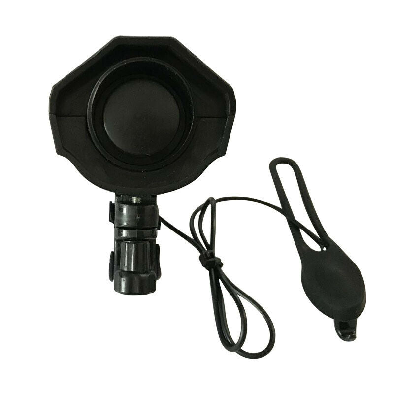 Ultra-loud Speaker Black Electronic Bicycle 6 Sounds Alarm Bell Bike Siren Ho Tt