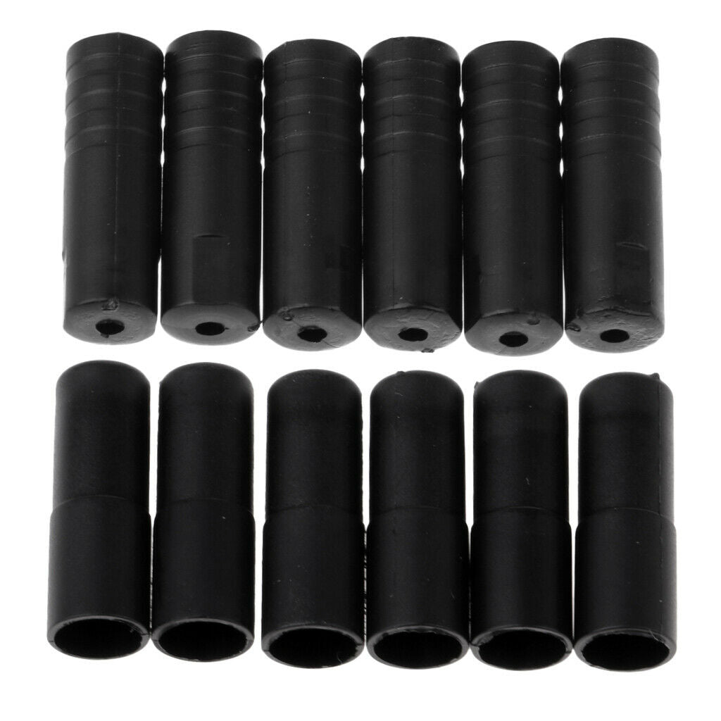 12Pcs/Set Plastic Bike Brake Cable Ends End Housing Line Ferrules Tips