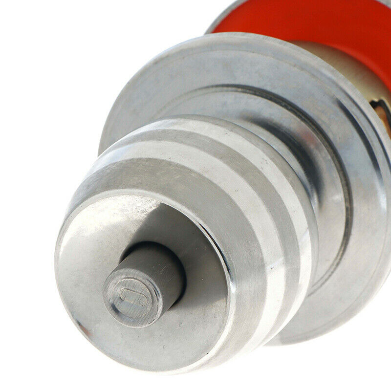 Stainless Steel Round Door Knobs Handle Internal Door Lock with Key for BathBDA