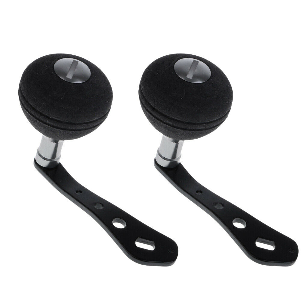 2 Pieces Non-slip Grip, Fishing Reel Handle with Knob DIY for Reel