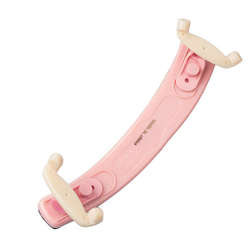 Violin Shoulder Rest Plastic Adjustable for 3/4 4/4 Violin Shoulder Parts