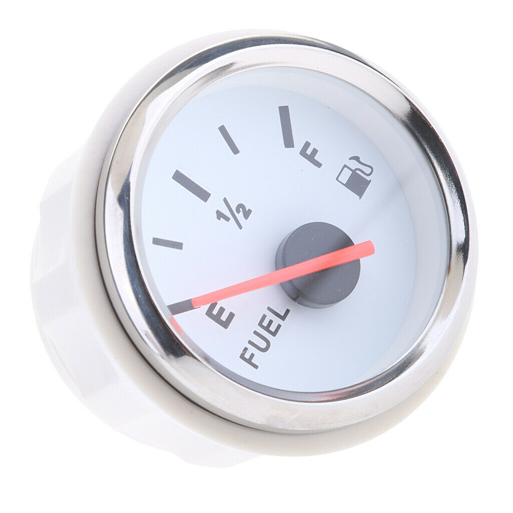 Boat Sail Auto Electrical Pointer Fuel Gas Level Gauge 0-190 ohms Accessory