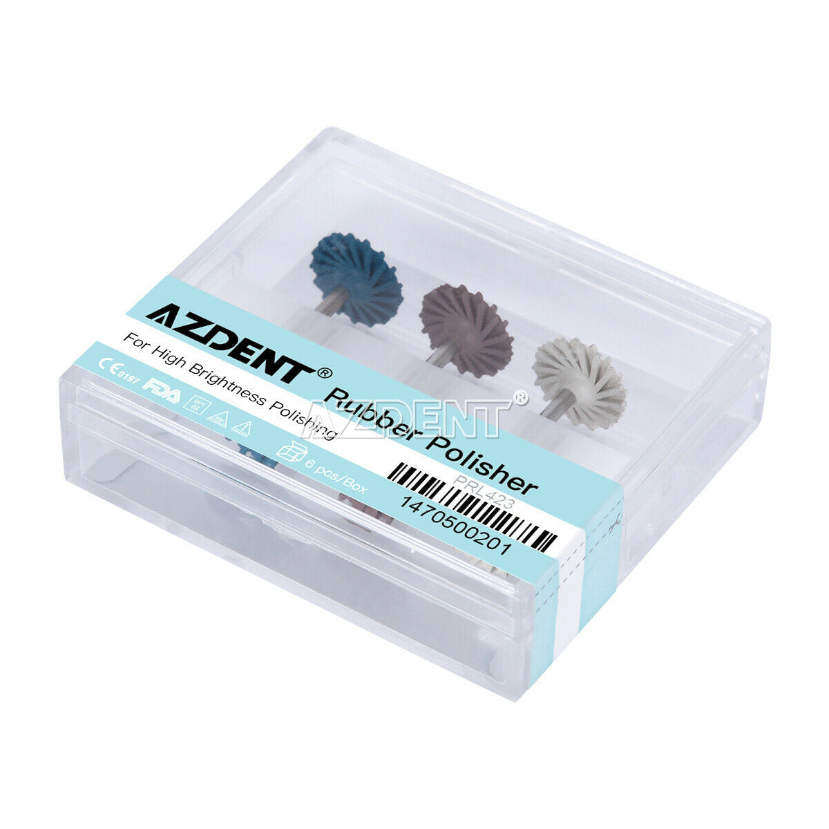 5X Dental Composite Polishing Diamond System RA Disc 14mm Wheel 6pc/box