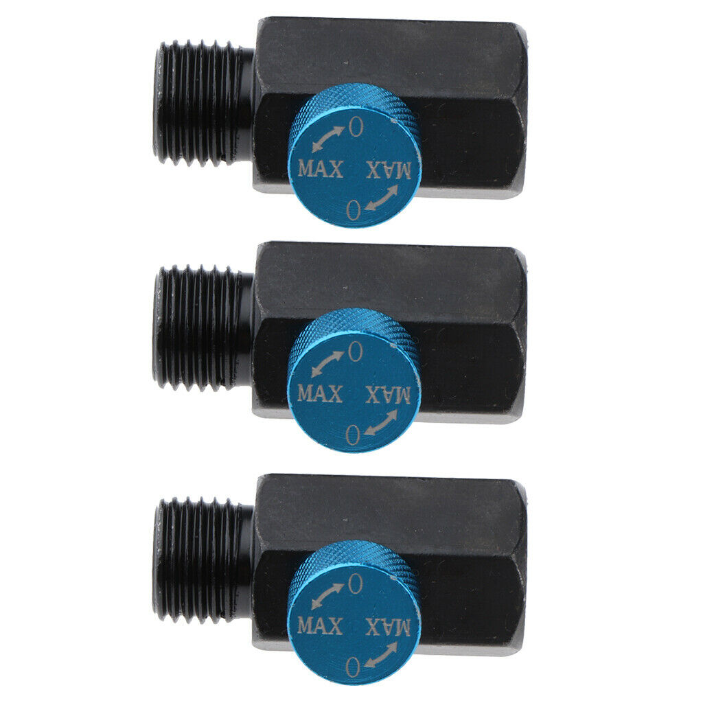 3Pcs 1/4" NPT Ball Valve Inline Regulator Female Male Mini Valve Fittings