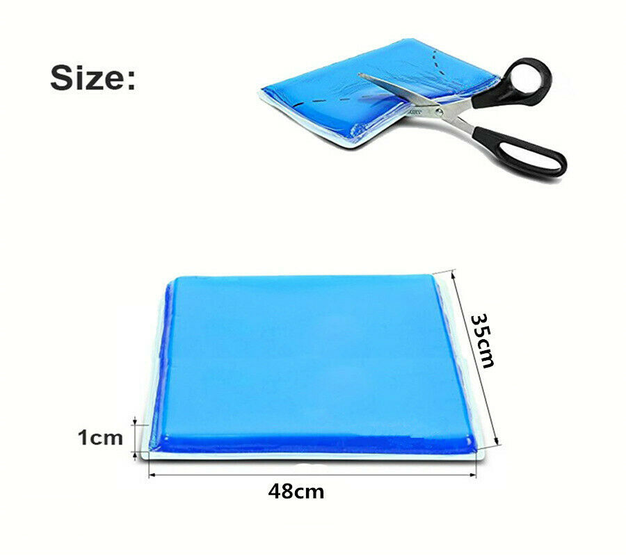 Ultra Soft elasticity Motorcycle Seat Gel Pad Universal Custom GEL PAD 48x35cm