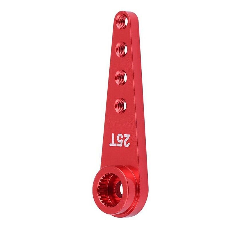 Alloy WPL1627R Upgrade 25T Metal Stee Arm for WPL RC1:16 Car DIY Red T7Q6Q6