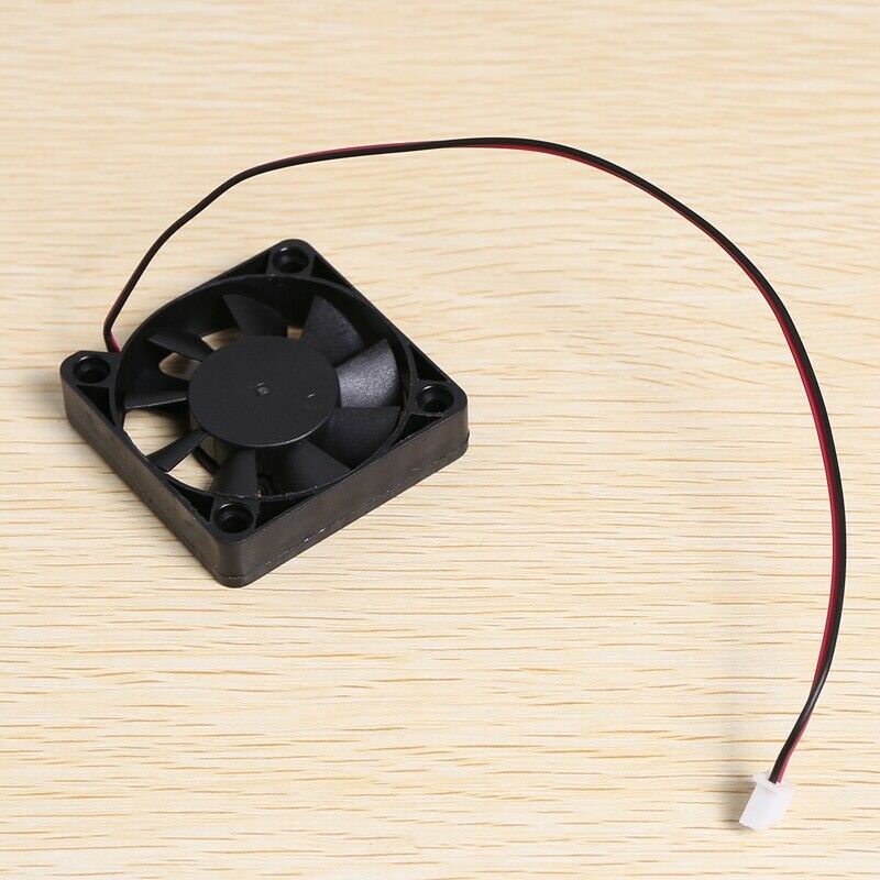 50mm x 50mm x 10mm 5010 DC 12V 0.1A 2Pin Brushless Cooling Fan W2I5I5