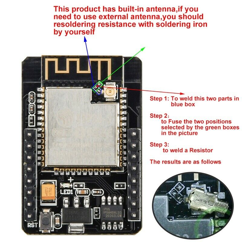 ESP32-CAM-MB USB ESP32 Serial to WiFi ESP32 CAM Development Board CH340G 5V P4H7