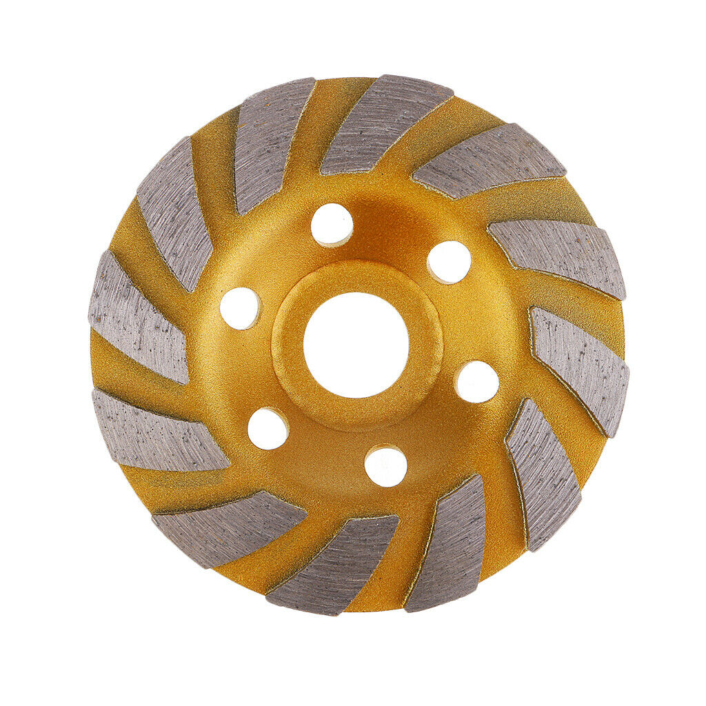 100mm 4" Diamond Grinding Cup Wheel Segment Stone Concrete Sanding Grinder