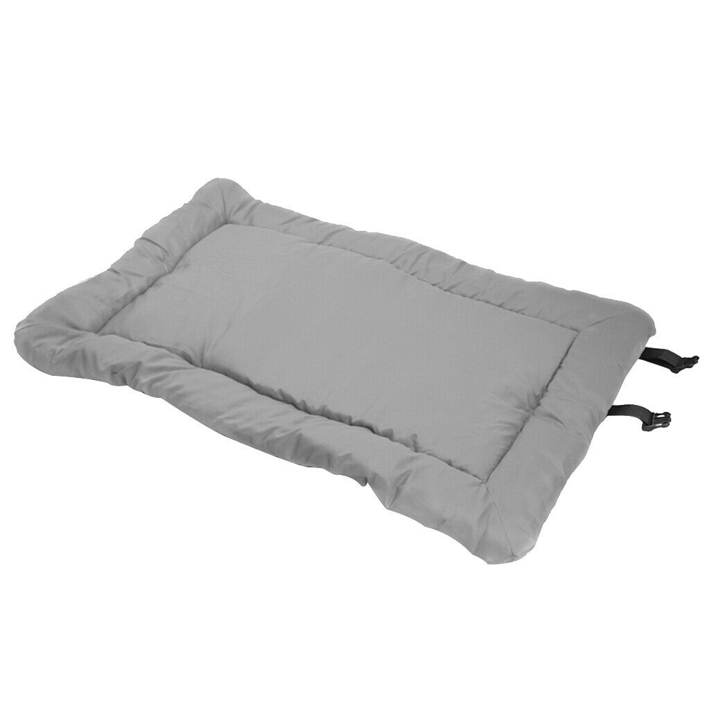 Dog Bed Mat Soft Washable Pet Mattress for Large Medium Small Dogs Grey