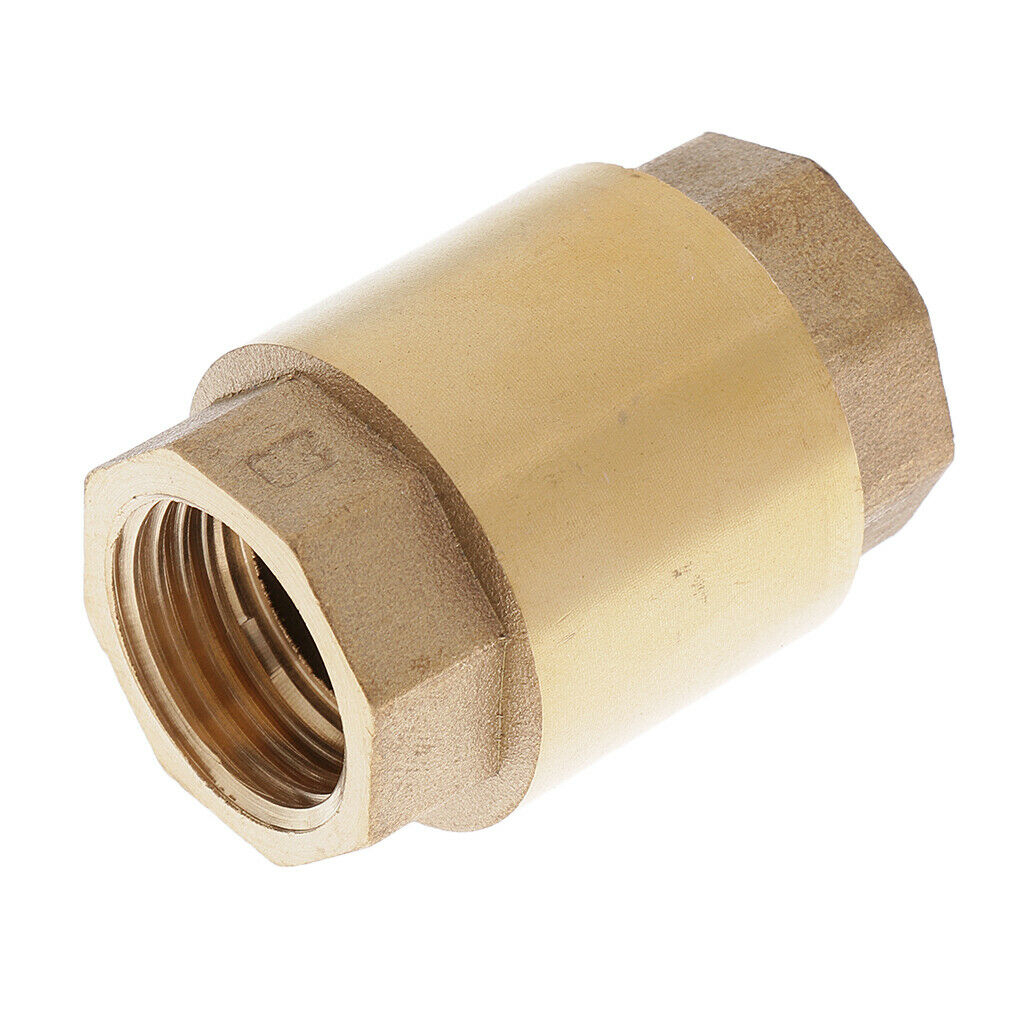 DN15 1/2 inch brass check valve suction valve for water and gas