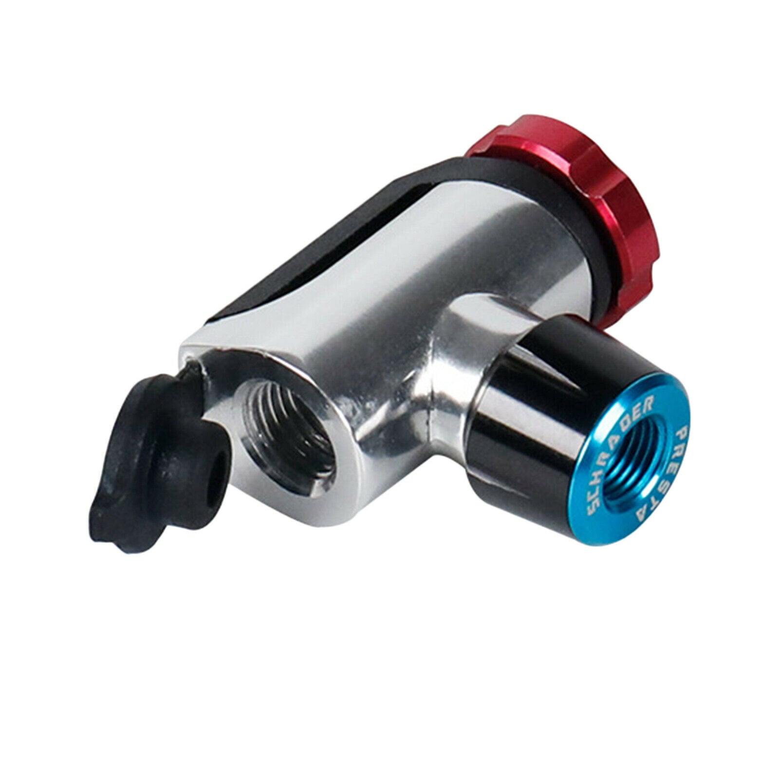 CO2 Inflator Pump Head , Aluminum Alloy Inflator Adapter Nozzle Accessories