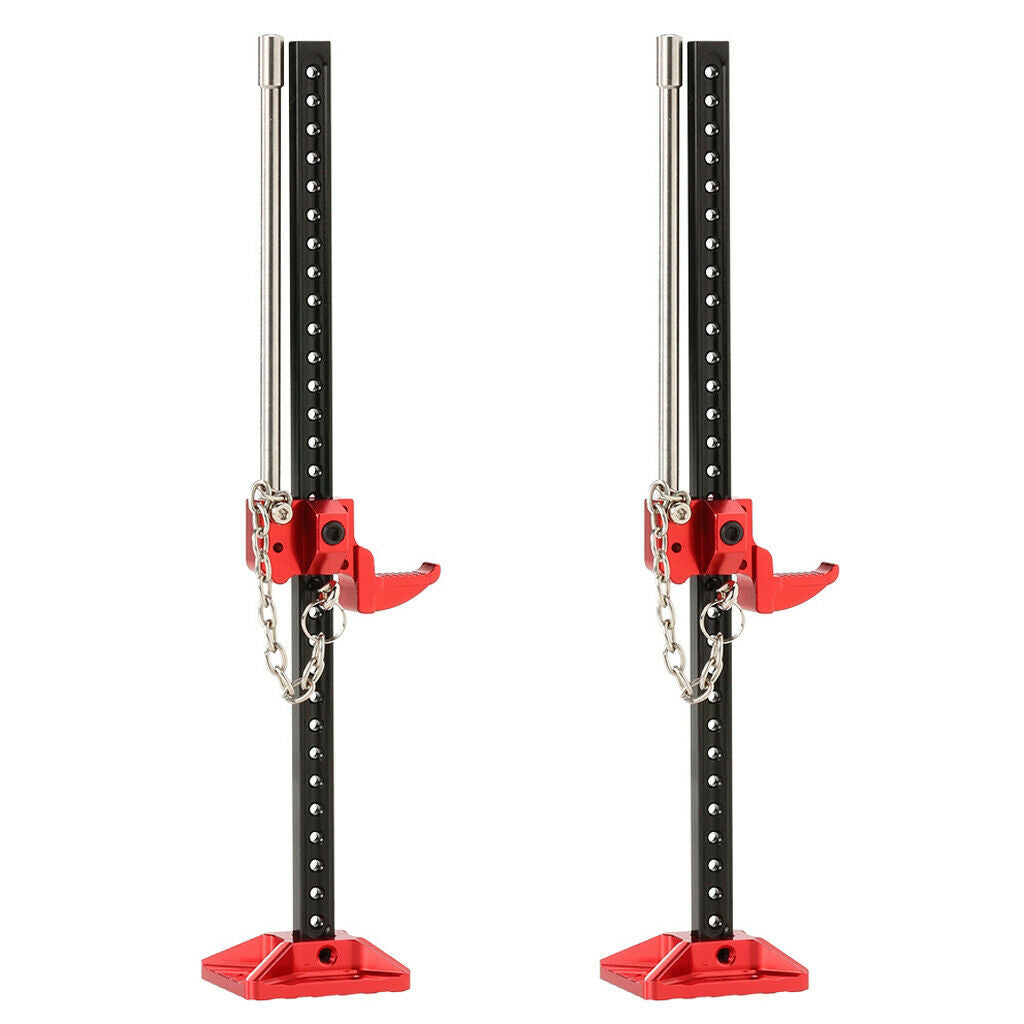 2X Metal Lift Stand For RC Car Toys For D90 SCX10 Rock Crawler RC Car