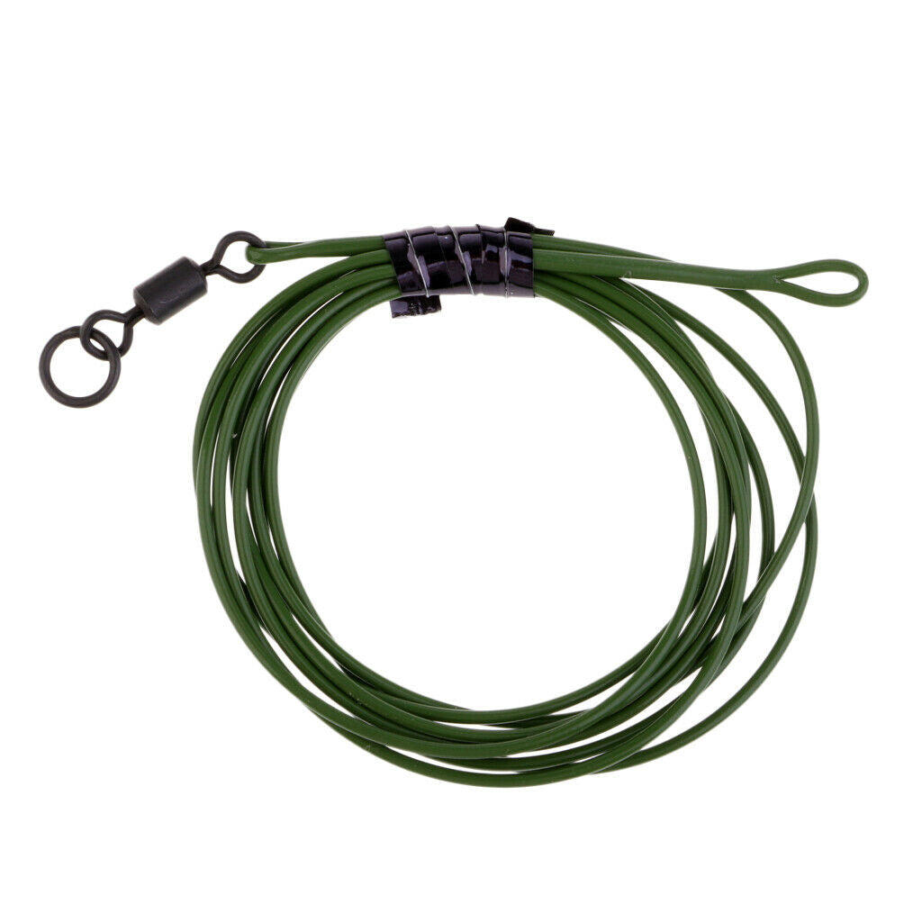 Carp Fishing Leaders 1m Lead Free Safety Leader Carp Link Fishing Rigs H016
