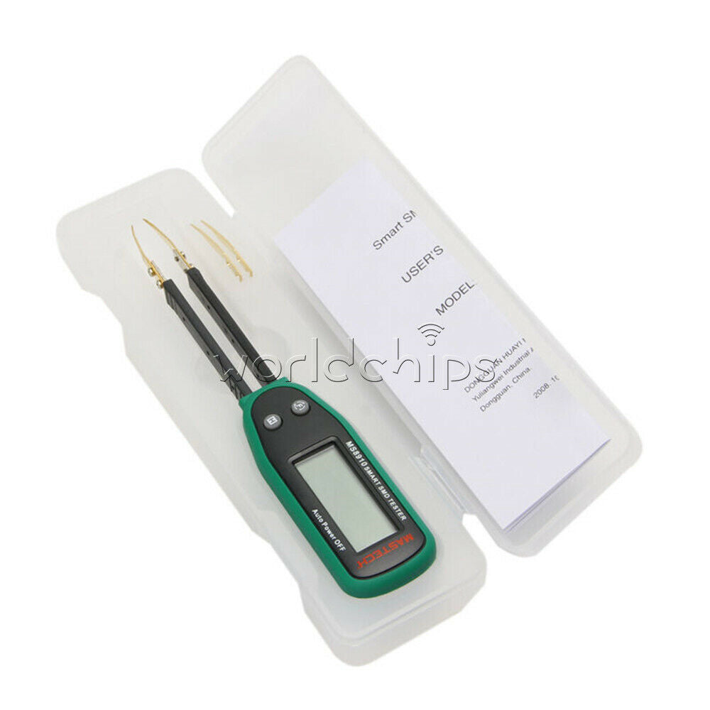 MS8910 Handheld Smart SMD Tester RC Resistor Capacitor Diode Meter With Pins