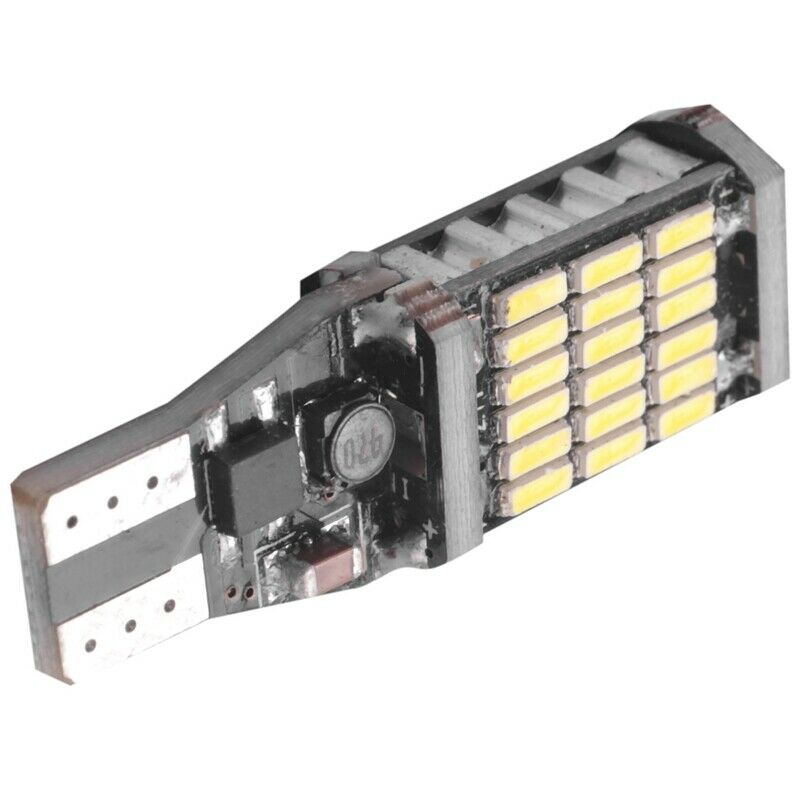 2x T15 W16W 45 SMD 4014 LED Car Reverse Back Light Bulbs 6000K White G4W4W4