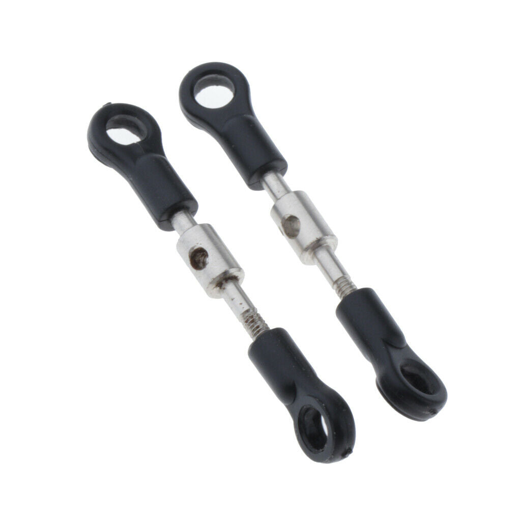 2pcs 1.61''Long Steering Pull Rods Set For RC Car Wltoys 144001 Spare Parts