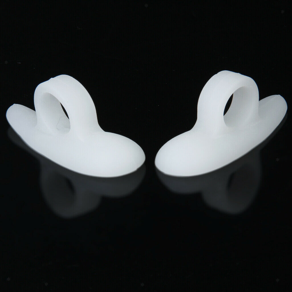 1 Pair Soft Silicone Gel Toe Crests Hammer Claw Mallet Toes Aid Splint