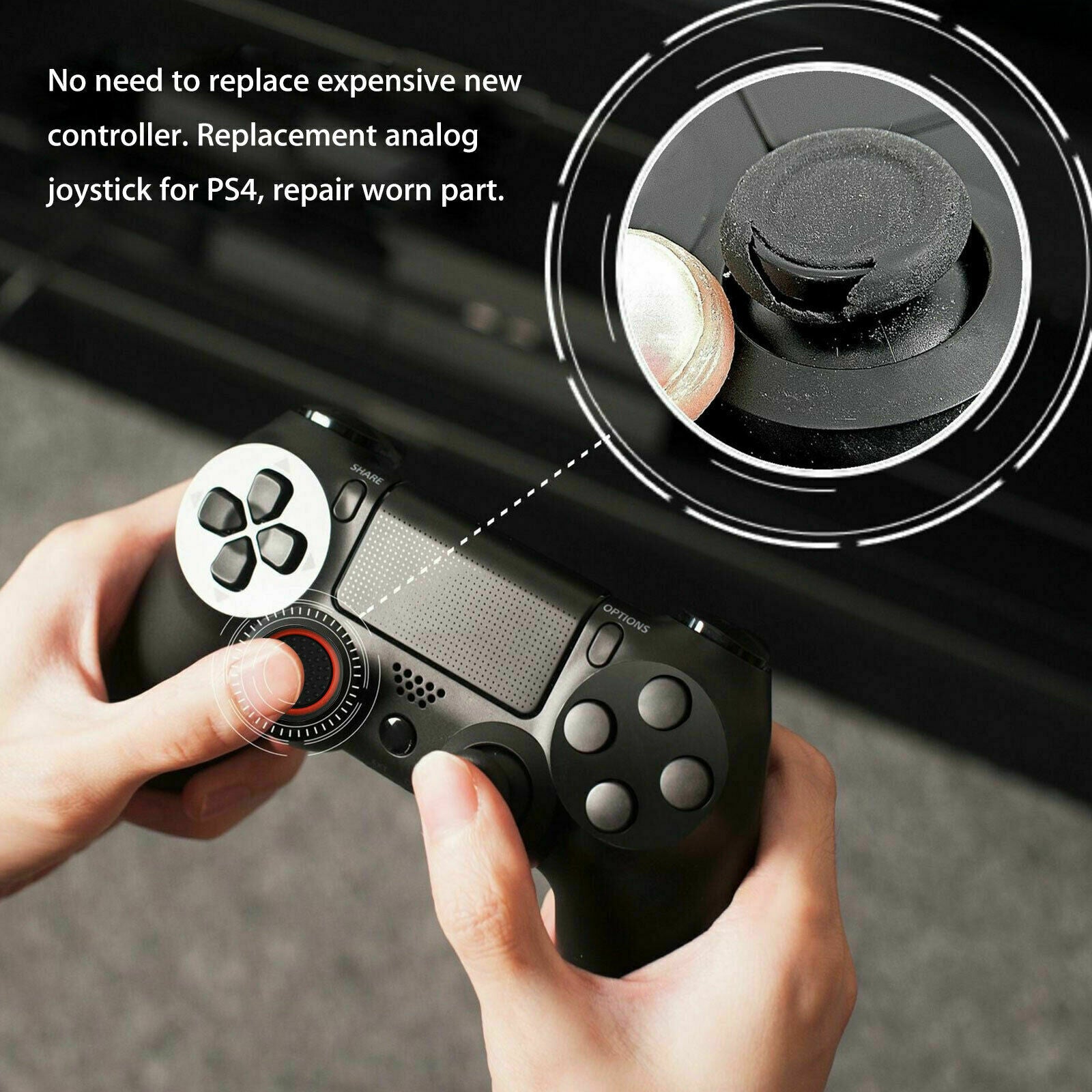 L1 R1 L2 R2 Trigger Button Conductive Rubber Repair Tool Kit For PS4 Controller