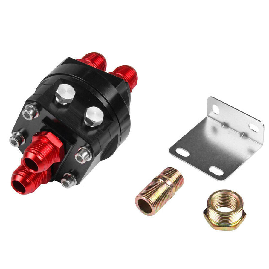 1 Set Oil Filter Relocation Male Sandwich Fitting Adapter Kit 3/4X16 / 20X1.5