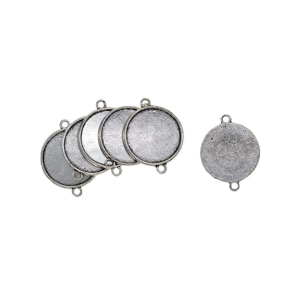 Blank Bezel 16mm 12mm Cabochon Base Trays Pendant DIY Jewelry Findings Tool
