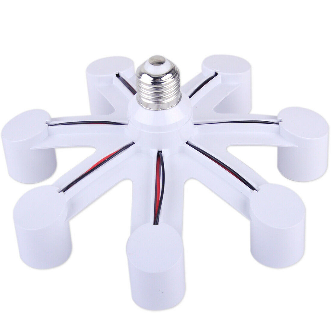 E27 Bulb Base LED Lamp Splitter Adapter Socket Converter Christmas Lights An
