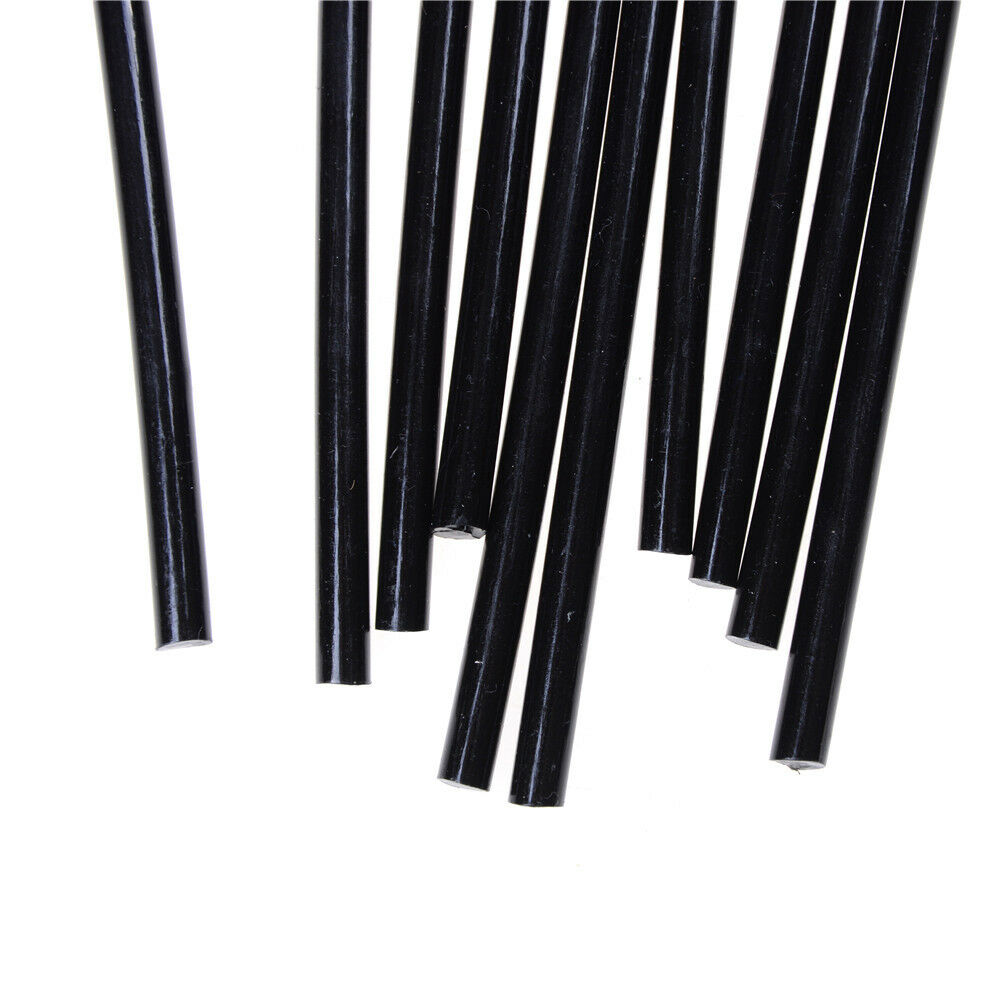 10x Black Hot Melt Glue Sticks 210 x 7mm Adhesive Craft Heating Glue Gun TooY FT