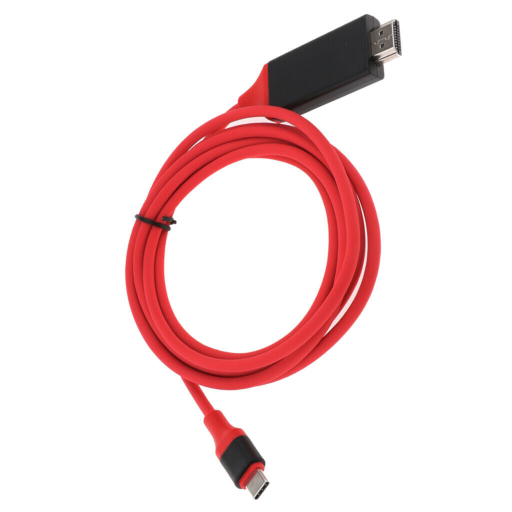 USB C to   Adapter, Type C to   Cable with 4K@30HZ Connector Cable for