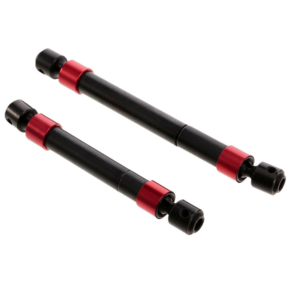 1/10 Front Rear Universal Drive Shaft 2x for   -4 RC Rock Crawlers
