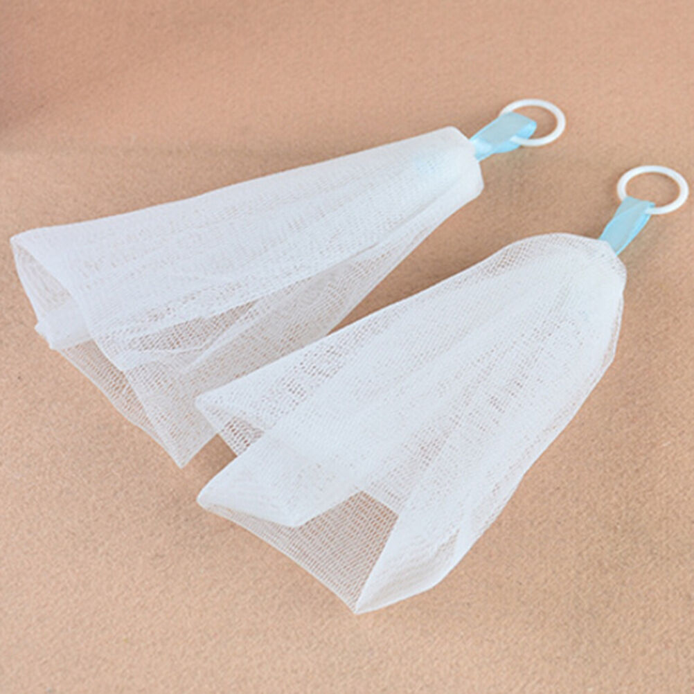 2pcs Foaming Net For Handmade Soap Make Bubbles Use For Exquisite Foam Was FG