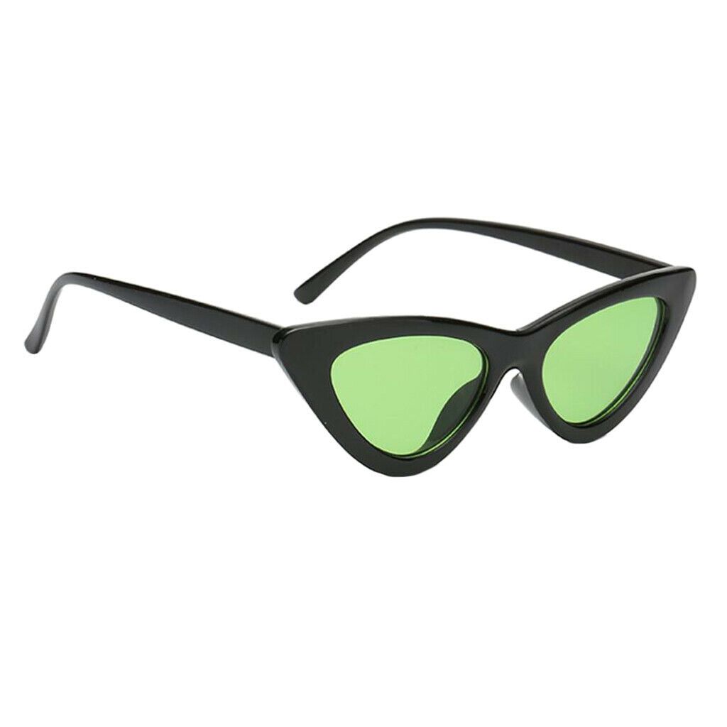 2Pcs Fashion Women Girls Female Cateye Triangle Frame Sunglasses New UV400