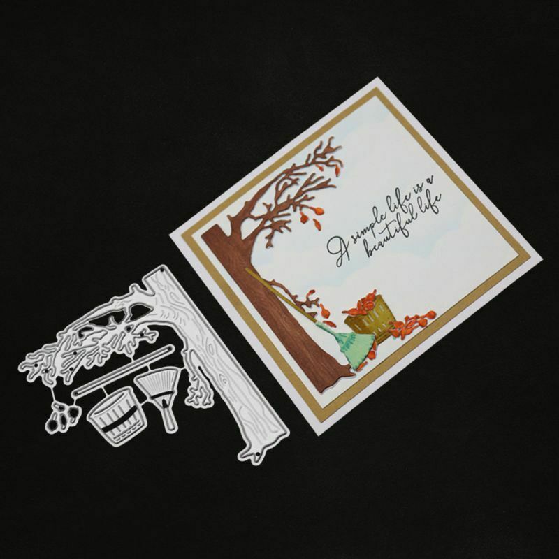 Autumn Metal Cutting Dies Stencil DIY Scrapbook Album Paper Card Craft