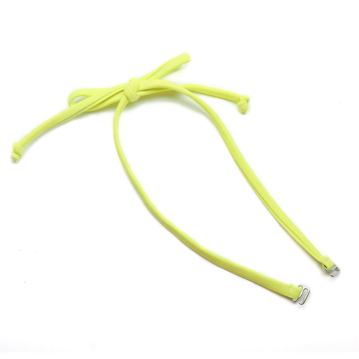 2015 New Sexy Greenish Yellow Bandeau Top Bikini Swimwear With A