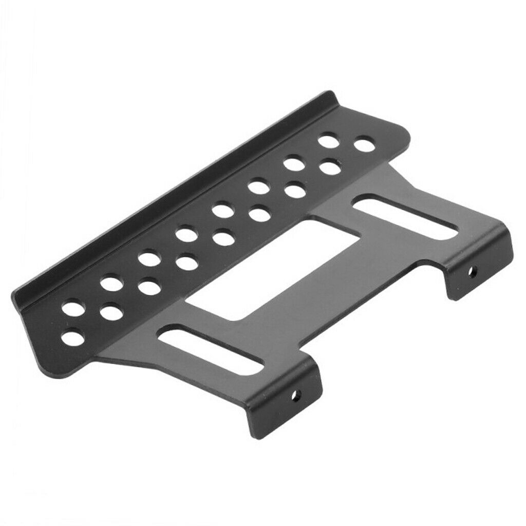 Lot 2 CNC Metal Side Step Pedals Foot Plate DIY Mounting Bracket Kit for 1:10
