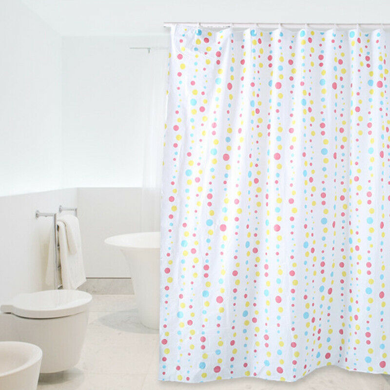 180cm Shower Curtain Partition Waterproof Mildew PEVA Curtain For BathroomP KX