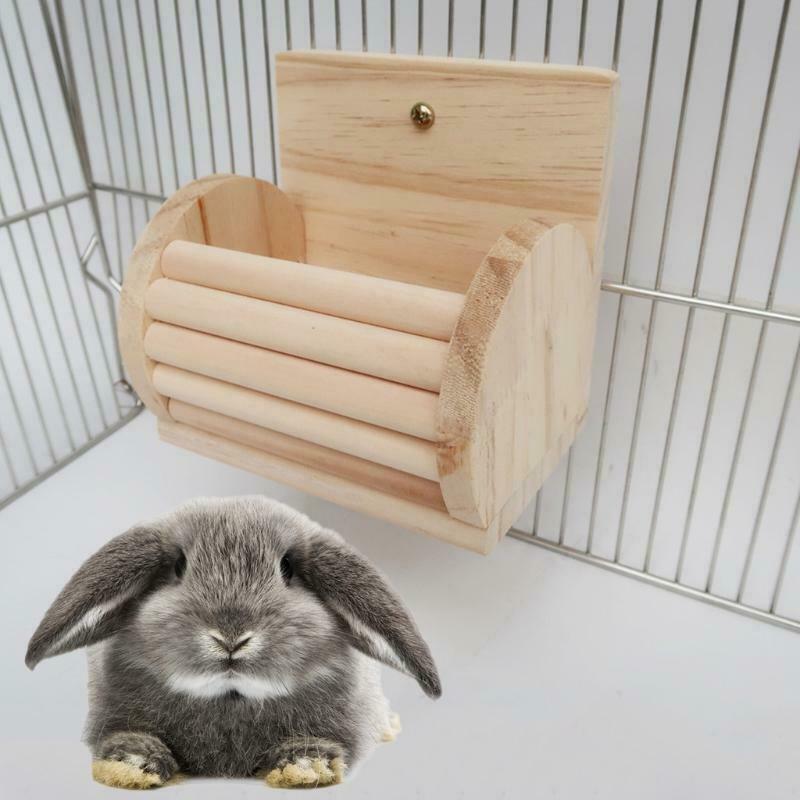 Bunny Hay Grass Feeder Feeding Bowls for Rabbit Guinea Pig Cage Accessories